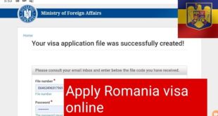 Romania work visa online apply